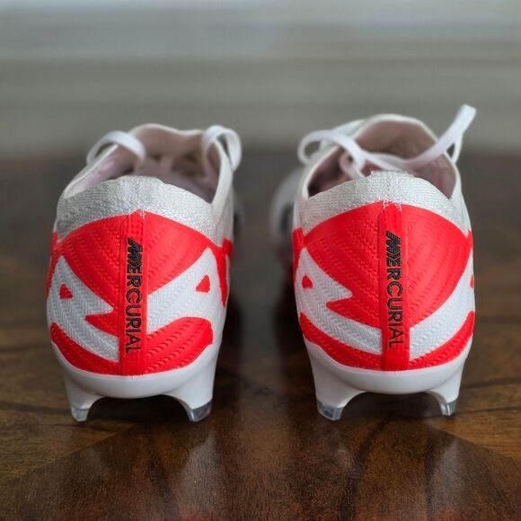 Nike Zoom Vapor 15 Elite Soccer Shoes White Black Crimson Men\'s 13 LE DJ4978-600 main image 5